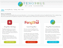 Tablet Screenshot of fengshui.co.uk